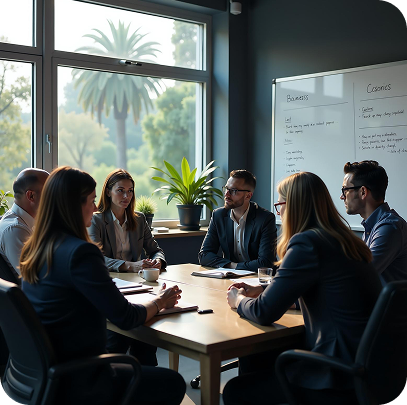 Office meeting